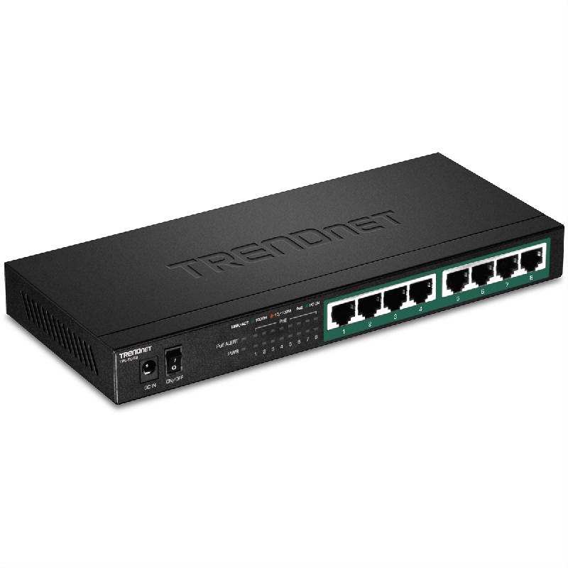 Trendnet tpe-tg83 switch poe+ gigabit à 8 ports_0