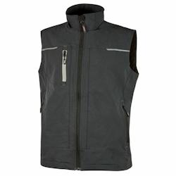 U-Power - Gilet de travail en tissu gris SATURN Gris Taille XL - XL gris 8033546422205_0