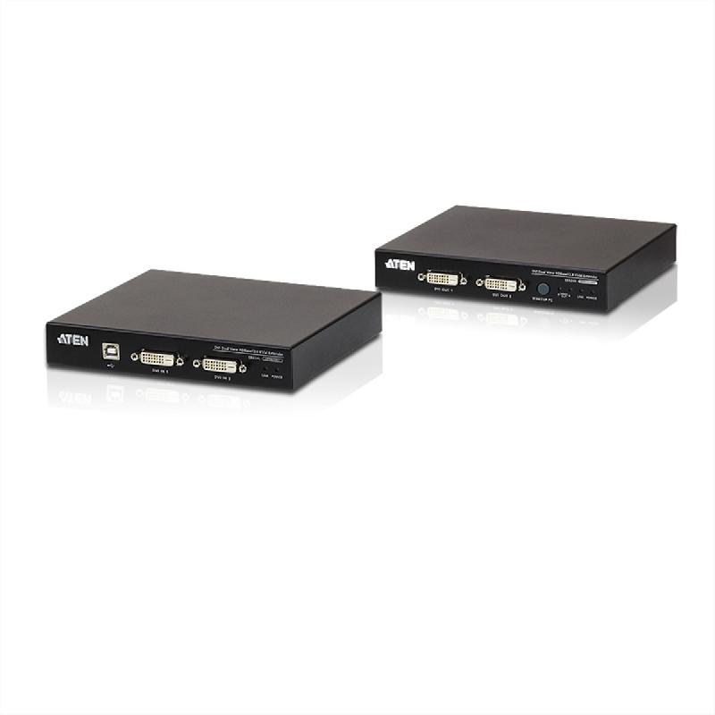 ATEN CE624 Système d'extension KVM USB DVI Dual View HDBaseT? 2.0_0