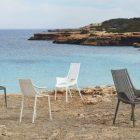 Lot de chaises - Monobloc, empilable, ergonomique - Ibiza_0