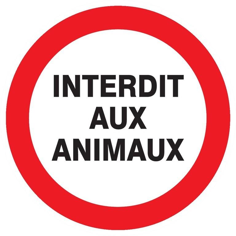 Panneaux adhésifs ronds 180 mm interdictions obligations - ADPNR-TL03/IANM_0