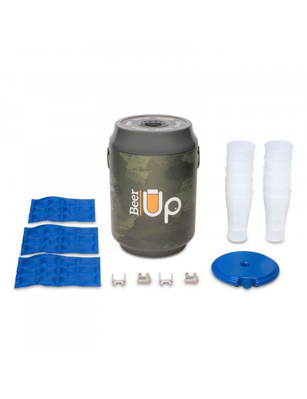 Tireuse à bière portable beer up nature - beer up - compatible avec les fûts de bière de 5 litres_0