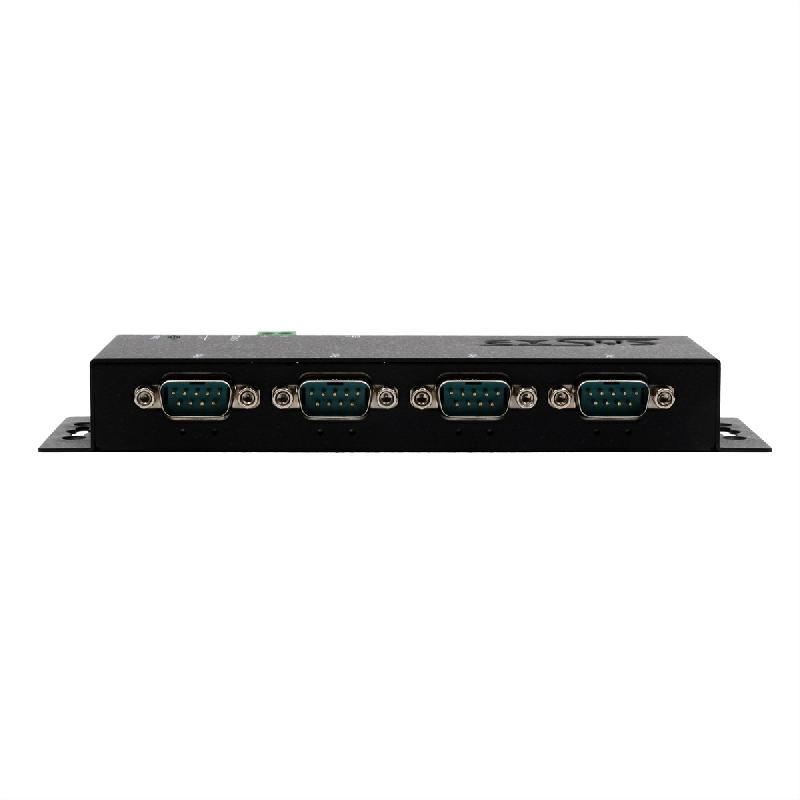 EXSYS EX-6124-2PoE Ethernet vers 4x RS-232/422/485 PoE avec connecteur 9 broches_0