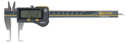 Pied à coulisse spécial S_Cal EVO Smart Internal Groove - Mesure de gorges internes - Bluetooth® Smart - IP67_0