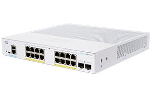Cisco CBS350-16P-2G-EU commutateur réseau Géré L2/L3 Gigabit Ethernet (10/100/1000) Argent_0