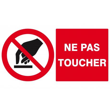 Interdiction de toucher 330x200mm TALIAPLAST | 621234_0
