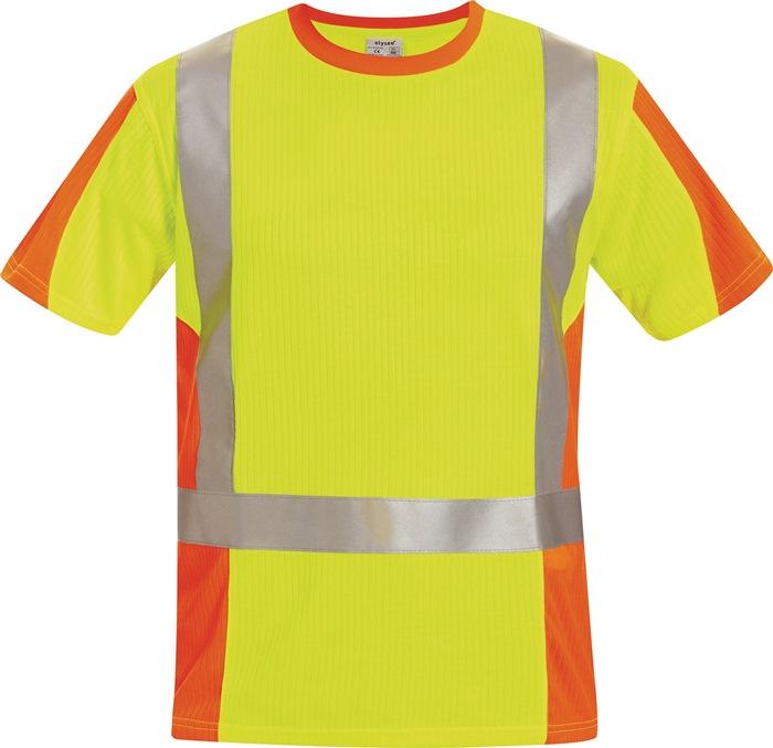 T-shirt de signalisation Utrecht taille XXXL jaune/orange 75 % PES / 25 % CO ELYSEE_0