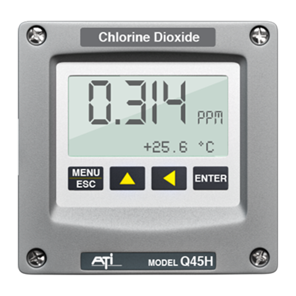 Transmetteur Q45H/65 pour bioxyde de chlore - BADGER METER - Surveillance et contrôle de la qualité de l'eau_0