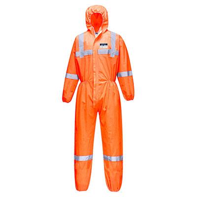 Combinaison SMS - Bande Réfléchissante Hi-Vis, Antistatique, Capuche Ergonomique - ST36 - Portwest_0