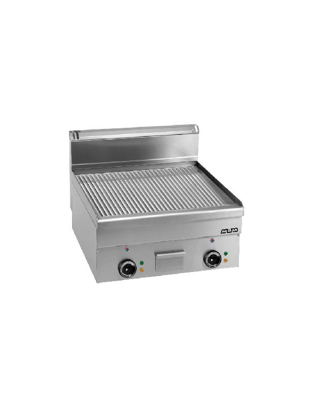 Grillade électrique MBM - Plaque acier rainurée - EFT66R - 7.5Kw - 3x230V+N+T_0