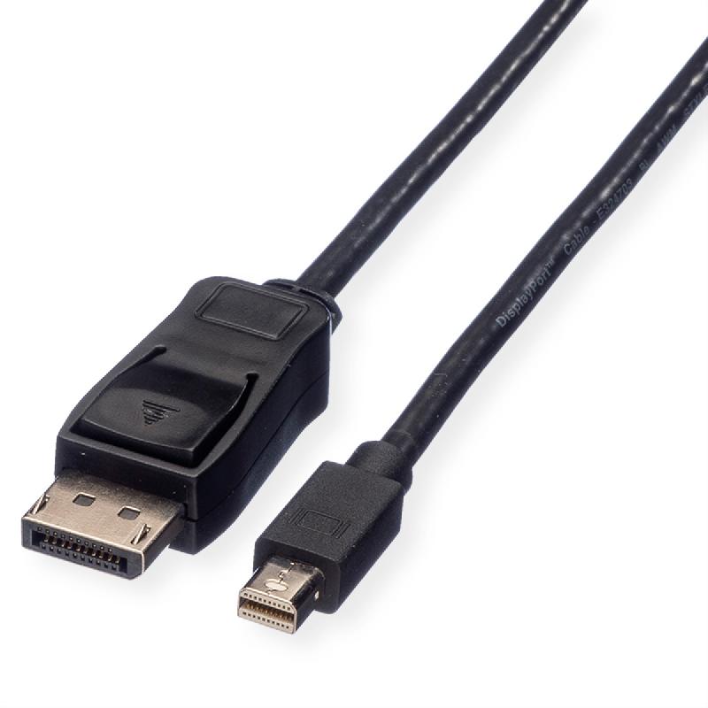 VALUE Câble DisplayPort DP M - Mini DP M, noir, 5 m_0