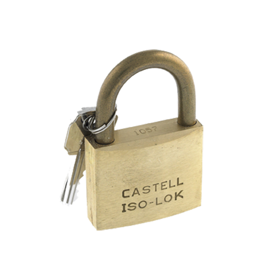 Cadenas de consignation - Laiton corps 30mm Anse 15 mm combinaisons différentes - Iso-Lok® CA3220_0