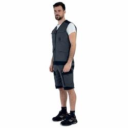 Lafont - Gilet de travail sans manches TROWEL Gris Foncé / Noir Taille S - S gris 3609702959189_0