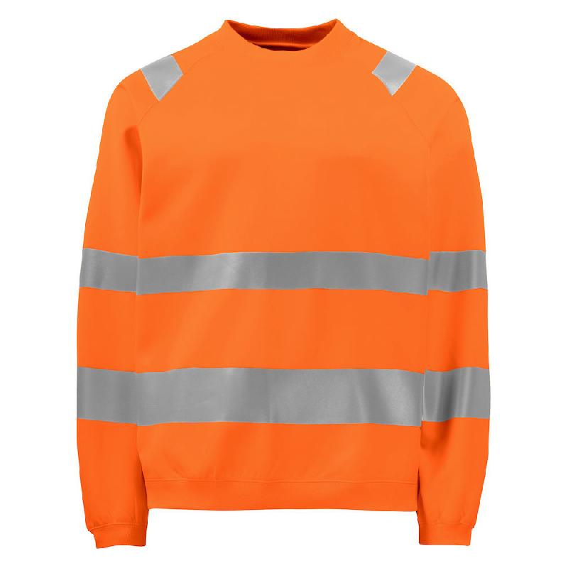 PROJOB Sweatshirt High Viz orange CL 3 M_0