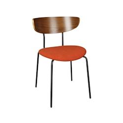 Now's Home - Lot De 2 Chaises Velours Terracotta  Bois/ Metal 51x52x73.5cm  Riva - 3256390249100_0