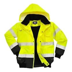 Portwest - Blouson de travail chaud certifié -40°C bicolore HV Jaune / Noir Taille S - S jaune 5036108255795_0