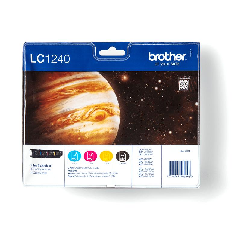 Brother LC1240VALBP - Pack de cartouches d'encre originales_0