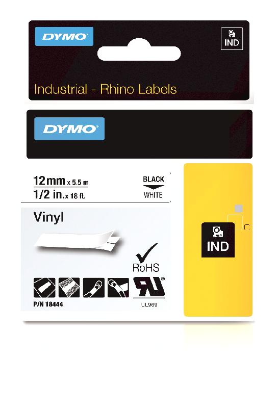 DYMO Étiquettes en vinyle IND_0