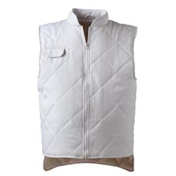 Coverguard - Gilet de travail chaud sans manches blanc ALBATROS Blanc Taille XL - XL blanc 3435245505282_0