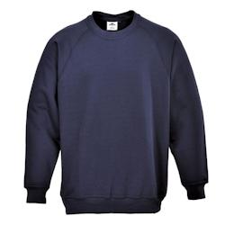 Portwest - Sweat-shirt manches longues homme ROMA Bleu Nuit Taille 2XL - XXL 5036108260034_0