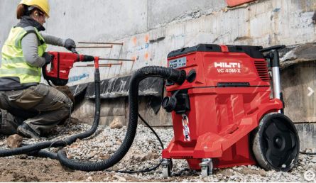 Vc 40h-x - aspirateur à eau - hilti  - moteur à air seul: 74 l/s_0