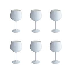 Aulica Verres A Vin Blanc En Acrylique 460Ml - Lot De 6 - plastique 3701503033874_0