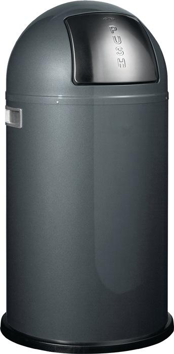 Poubelle Pushboy D.390xH755 mm 50 l graphit WESCO_0