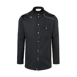 KARLOWSKY Veste de cuisine STYLEE, homme, manches longues, noir , 54 - 54 noir 4040857023568_0