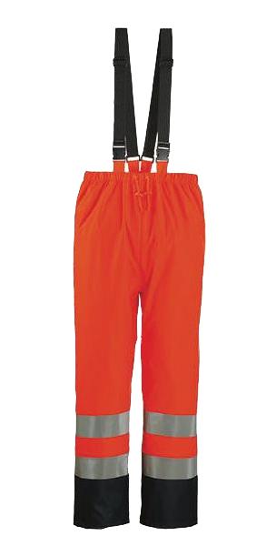 Pantalon de pluie harbor polyuréthane hi-viz orange fluo/bleu marine 3m t2xl - COVERGUARD - 70343 - 667569_0