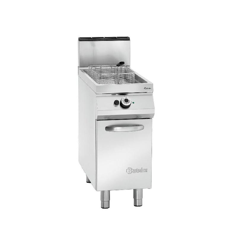 Friteuse inox simple 20 Litres, sur support fermé, 18 000 W, 220 V - GAZ_0