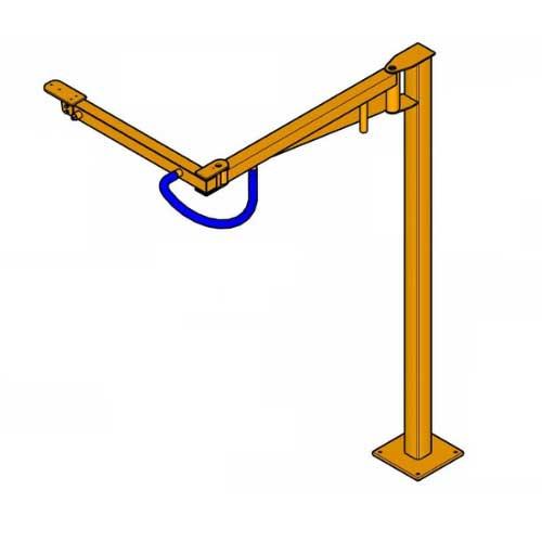 Grue à flèche articulée sur colonne Ref. 17.0 - Capacité de 50 à 1000 kg_0