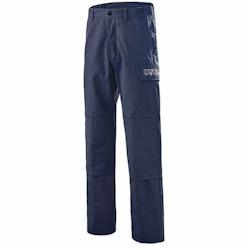 Cepovett - Pantalon avec poches genoux ATEX 260 Bleu Marine Taille S - S bleu 3184374452379_0