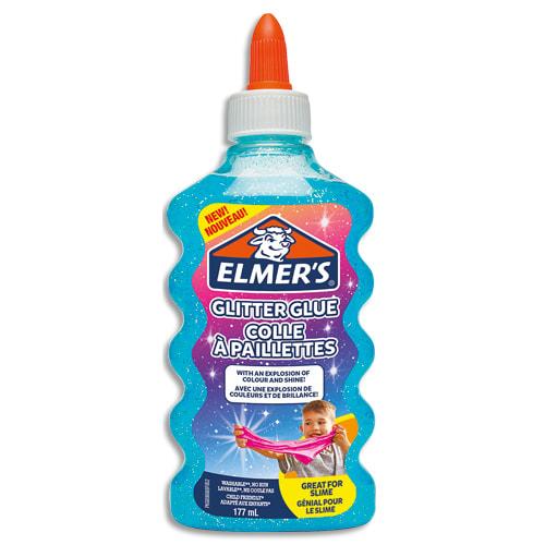 Elmers colle à paillettes bleue 177ml_0