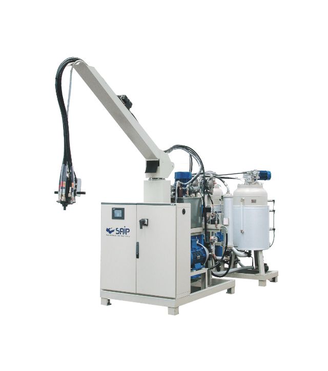 Machine de coulée polyuréthane avec des débits de 0,18 - 300 kg /min - SAIP_0