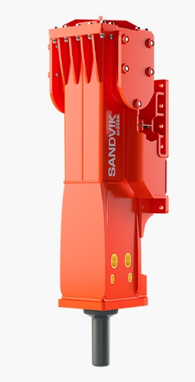 Brise-roche hydraulique latéral à course longue - Sandvik BR3288i - Énergie de frappe fixe, Accumulateur à membrane haute pression_0