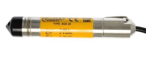 Sonde de niveau hydrostatique SGE-25 APLISENS - Gamme de mesure de 1 jusqu'à 500 m H2O_0