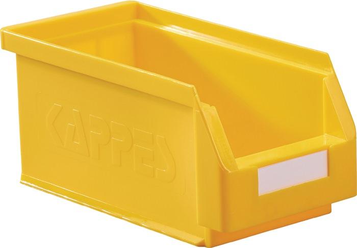 Boîte de rangement à  ouverture frontale L290xl140xH130 mm PE jaune RASTERPLAN_0