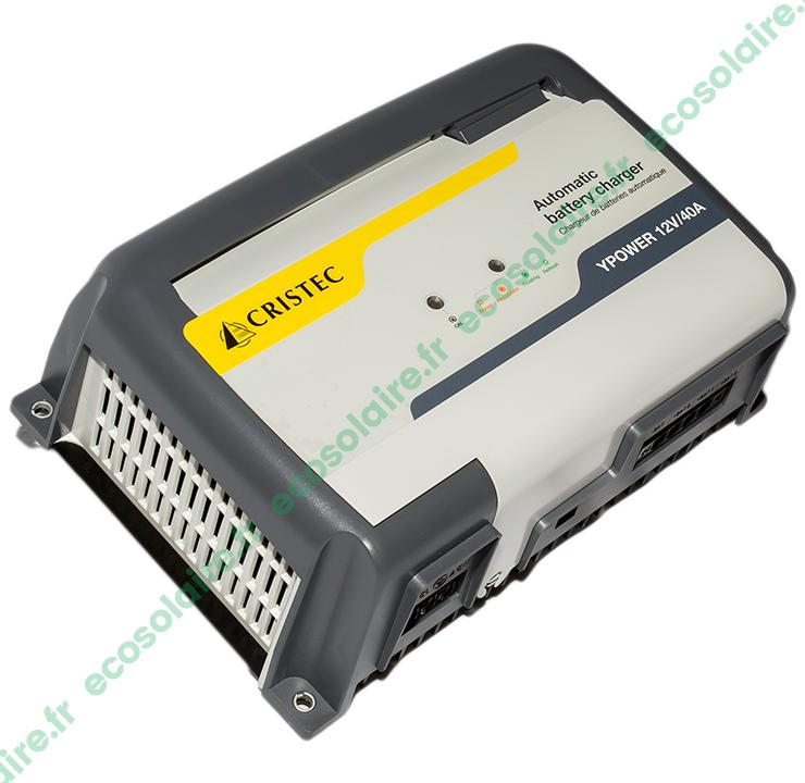 CHARGEUR DE BATTERIE YPOWER 40A 12V 3 SORTIES_0