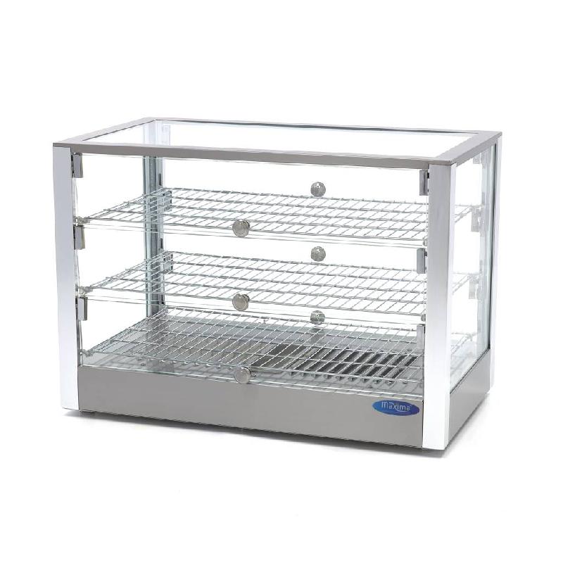 Vitrine chaude - 115 L - 70 cm - 3 étagères_0