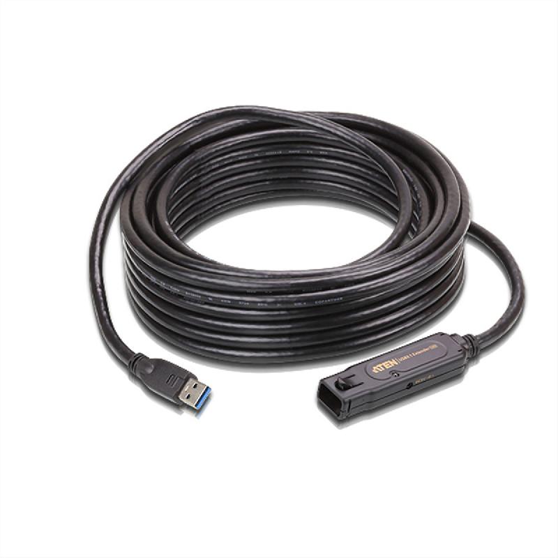 ATEN UE3310 Câble d'extension USB 3.1 Gen 1, noir, 10 m_0