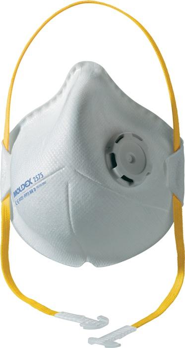 Masque de protection respiratoire Smart Pocket® 257501 FFP3 / V NR D avec soupape d'expiration, pliable 10pcs/carton MOLDEX_0