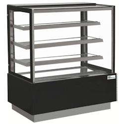 Vitrine pâtissière 650 L - Vitrage droit 3 étagères - L. 1500 mm - EDEN600_0