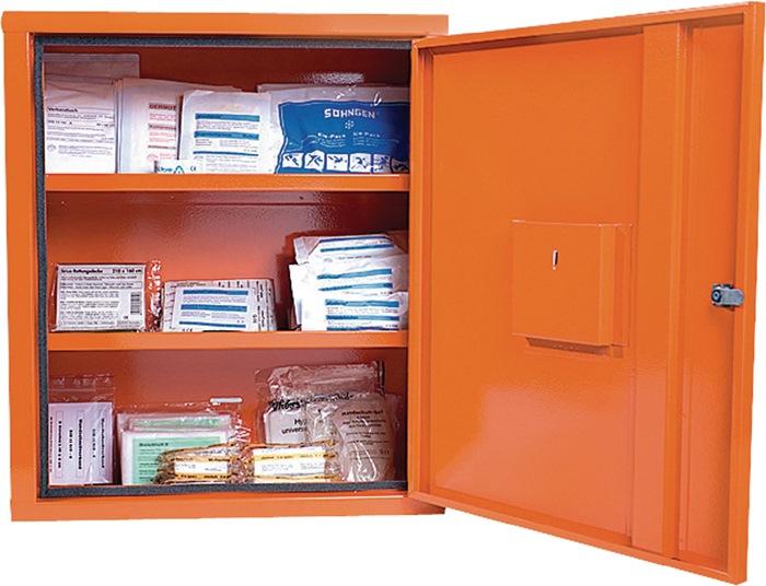 Armoire à  pharmacie EUROSAFE l.490xH560xP200env. Mm orange 1 porte Sà-HNGEN_0