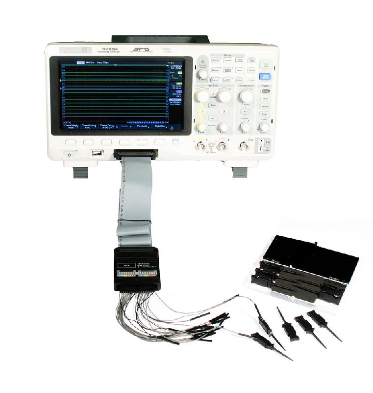 FI38102OM-MSO | Oscilloscope numérique 2 voies 100MHz avec générateur de fonctions décodage de bus et analyse logique(MSO) intégrés_0