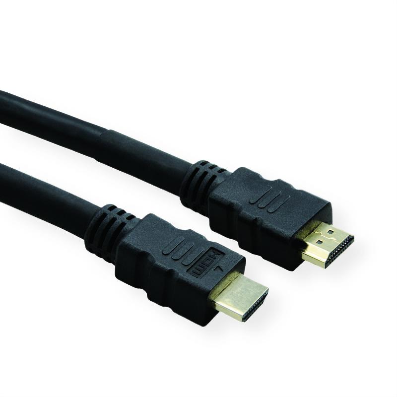 ROLINE Câble HDMI High Speed + Ethernet, avec Repeater, 25 m_0