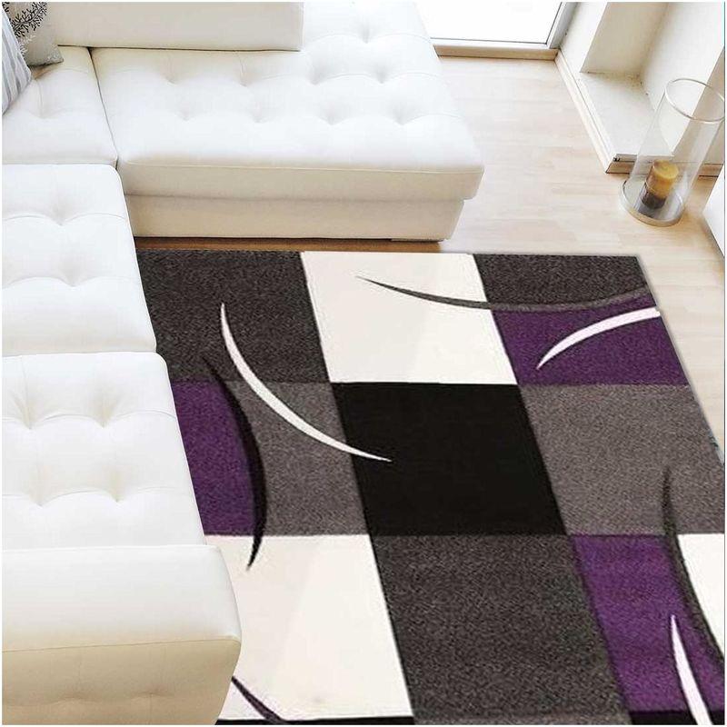 Un Amour De Tapis Diamond Comma 240x340 Cm Grand Tapis Moderne Design Tapis Salon Et Salle