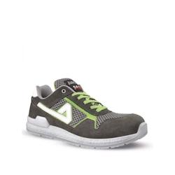 Aimont - Baskets de sécurité basses TUPAC S1P SRC Gris / Vert Taille 38 - 38 gris matière synthétique 8033546314784_0