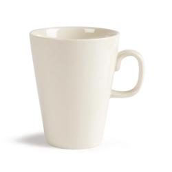 Tasses à café Latte Ivory 284ml Olympia (Lot de 12) - beige Grès EQU115_0