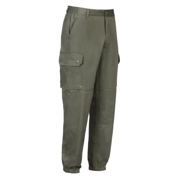 Pantalon - Renforts aux genoux, 4 poches, bas élastiqués - F2 - CityGuard_0