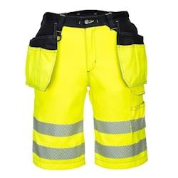 Portwest - Bermuda de travail HV PW3 Jaune Taille 48 - 48 5036108315062_0